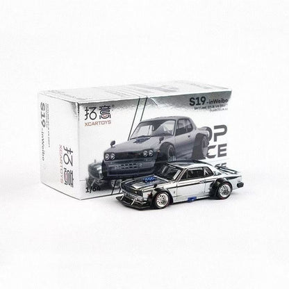 POP RACE 1/64 Porsche RWB Skyline GTR PANDEM DATSUN Mazda RX7 Toyota Coleção de Carros Miniatura de Liga Fundida em Vitrine