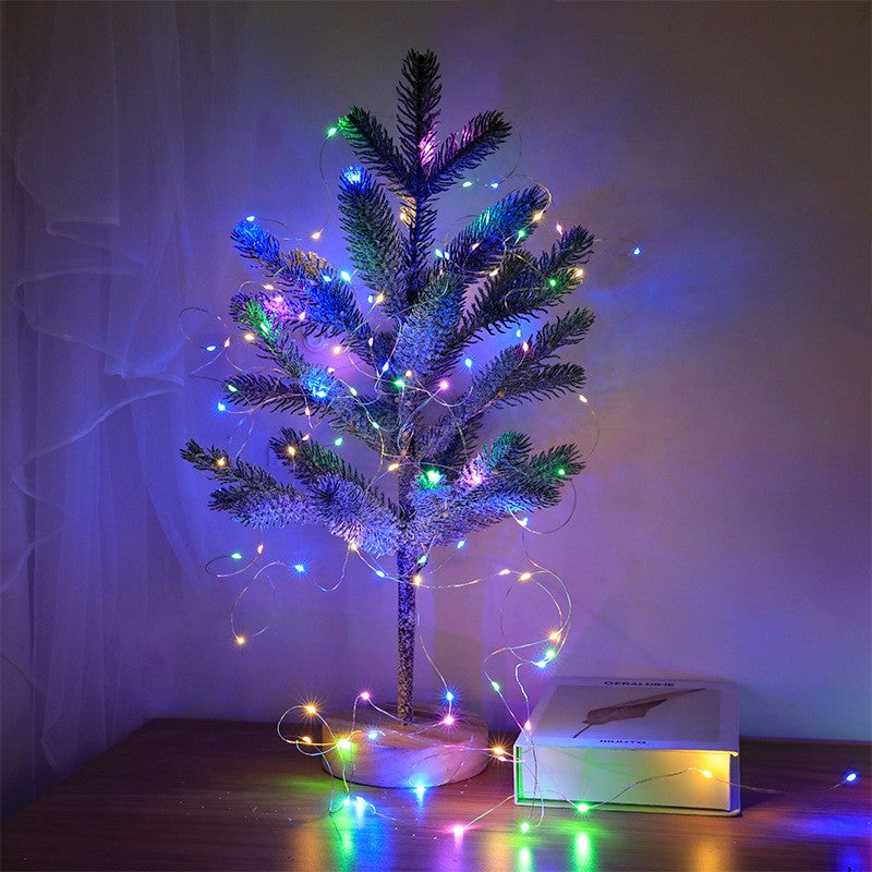 10/20/30M USB LED String Lights Copper Silver Wire Garland Light Waterproof Fairy Lights For Christmas Wedding Party Decoration
