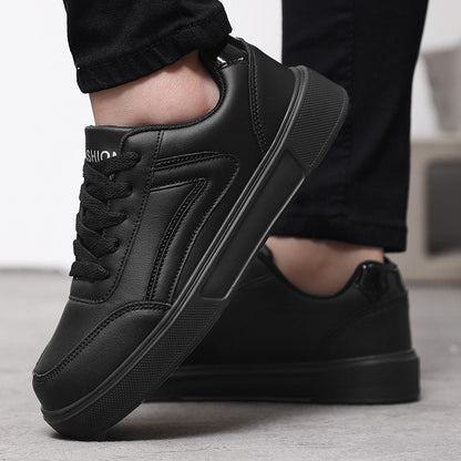 Women's Non-slip Sneakers for Walking New Wave Shoe Autumn Tround Toe Lace Up Flats 2025 Anti-slip Minimalist  Platform Sneakers