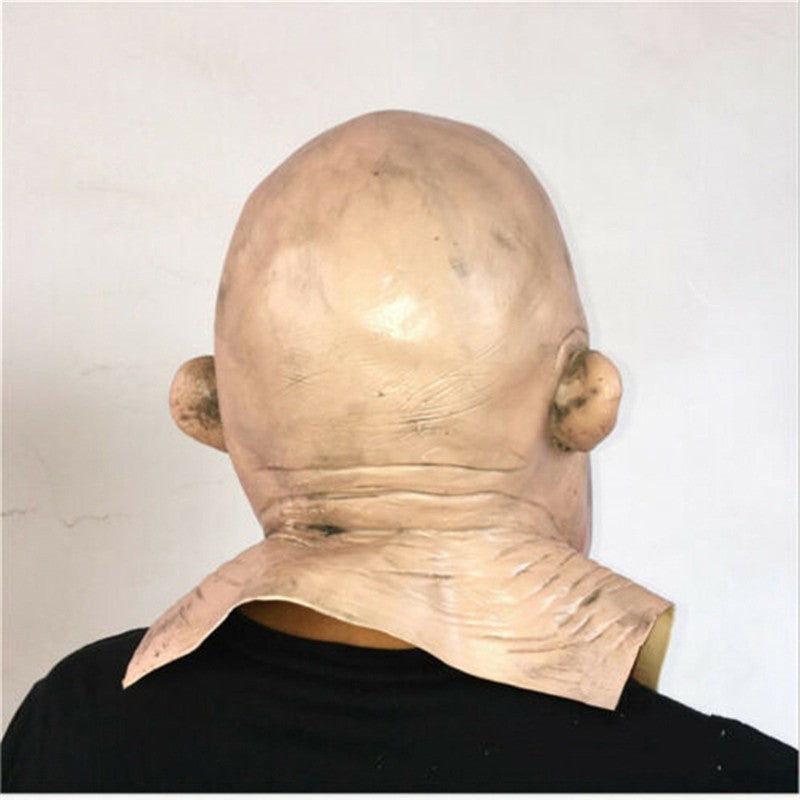 Spooky Halloween Zombie Mask - Latex Bloody Skull With Melted Face For Cosplay & Party Decorations Halloween Decorations