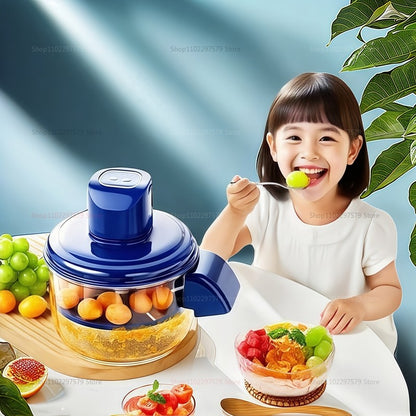 Electric Grape Peeling Machine, Automatic Small Fruit Garlic Peeler Home Kitchen Peeler for Cherry Tomato Grapes Peeling Tool
