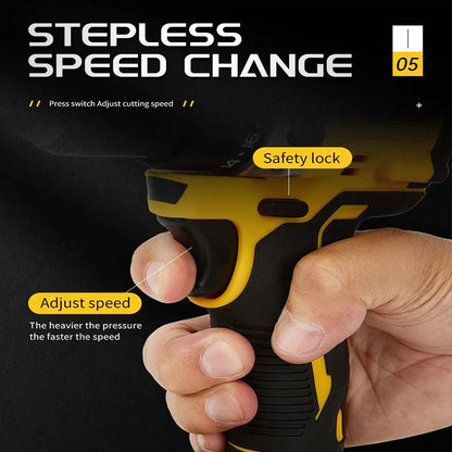 Furadeira de Impacto DeWalt 20V Original DCD805 Brushless Hummer Furadeira Elétrica Compacta Parafusadeira Ferramenta Elétrica Combo com Bateria