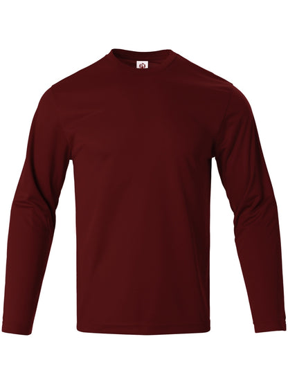 Men's Casual Plain T-shirt Men's Long-Sleeved Fashion Fitness Long-Sleeved T-shirt Men's Blouse