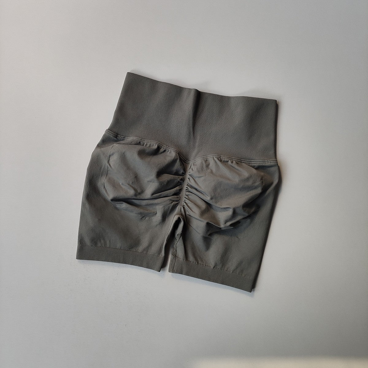 Summer High-Waist Women's Yoga Shorts Breathable Fitness Shorts Butt Lift Sports Running Cycling Push-Up Workout Gym Shorts