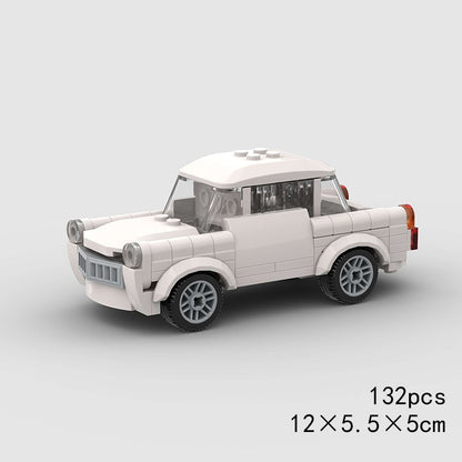MOC Speed Sports Super Carro de Corrida Blocos de Montar DIY Tijolos Cidade Rally Técnico Grande Veículo de Corrida Presente de Natal Brinquedo