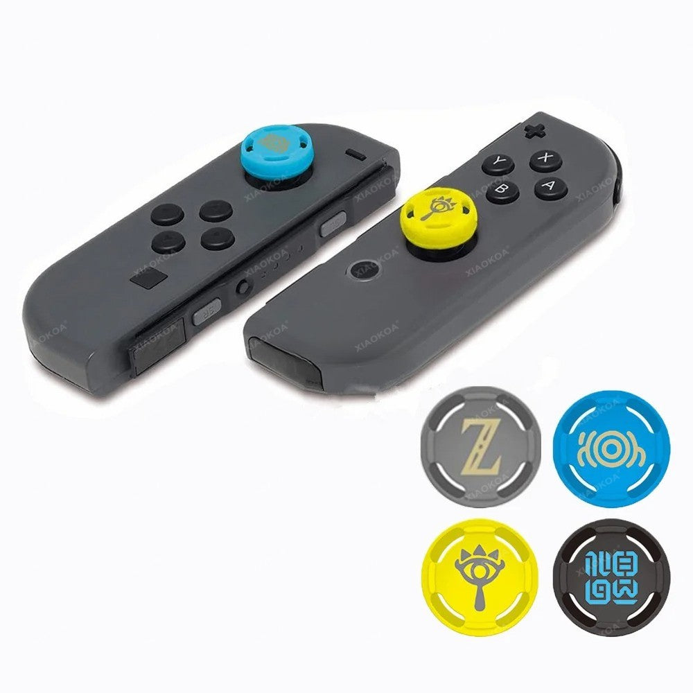 4pcs Silicone Analog Joystick Grips for Nintend Switch JoyCon Controller Thumb Sticks Cap Skin for Switch Lite Cover Accessories