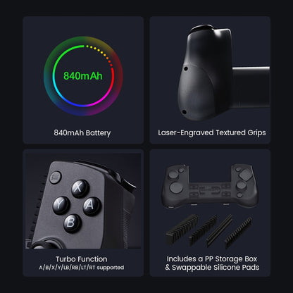 GameSir X5s Wireless Mobile Gaming Controller for Android iOS PC Gamepads Nintendo Switch 2/1 Controle 6-Axis Gyro HD Rumble