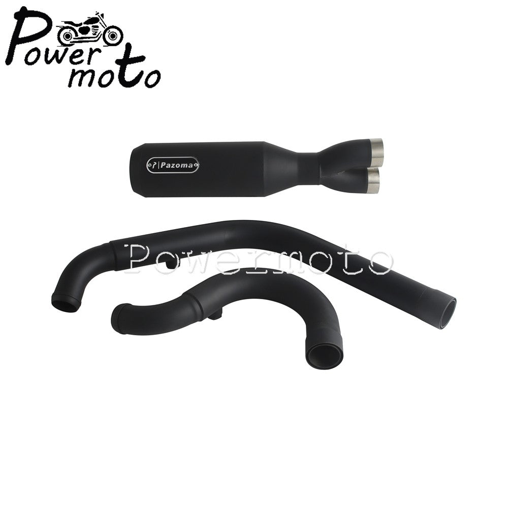 Motorbike Exhaust Pipes Exhaust Baffle Muffler For Harley M8 Softail Low Rider S T Fat Street Bob Standard Slim Deluxe 2018-2025