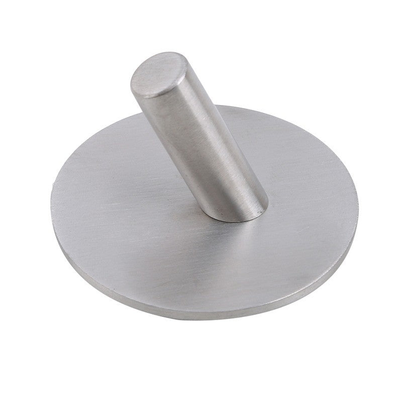 Aluminum Alloy Robe Hook Towel Hooks Self Adhesive Wall Coat Racks Rustproof Hook Hangers Wall Hook Kitchen Bathroom Accessories