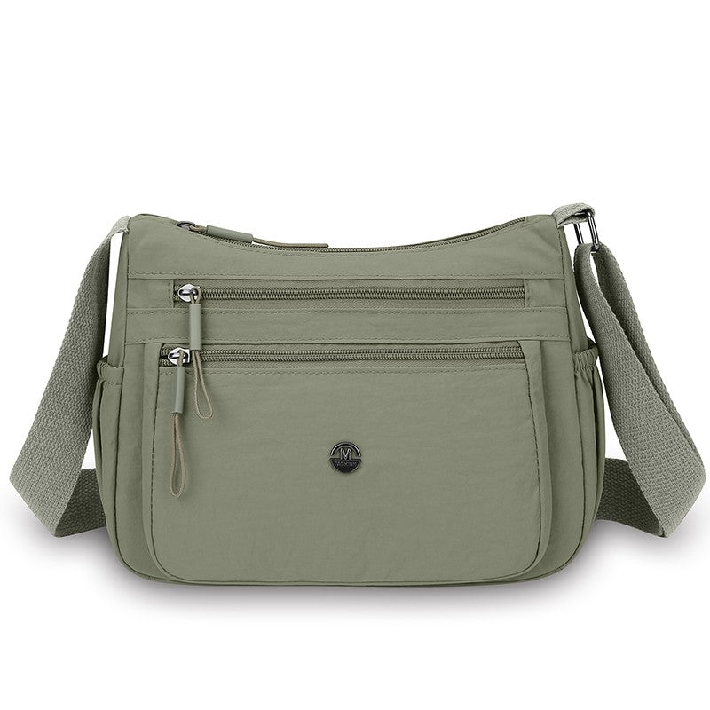 2025 Women's Crossbody Bag Lightweight Waterproof Nylon Shoulder Bag Multi-pocket Fashion Handbag for Women Casual Purse