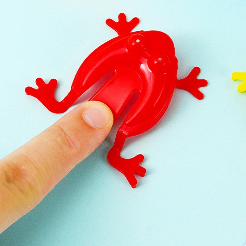 30 Pcs Mini Candy Color Leap Frog Bounce Fidget Toys for Kids Classic Stress Reliever Christmas Party Favors And Prizes