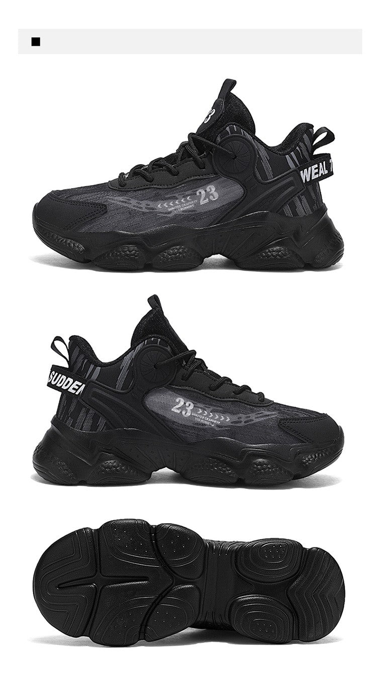 Man Increase the size Casual and fashionable shoes Anti-slip Wear-resistant Trend Sports shoes Lightweight Comfort Running shoes