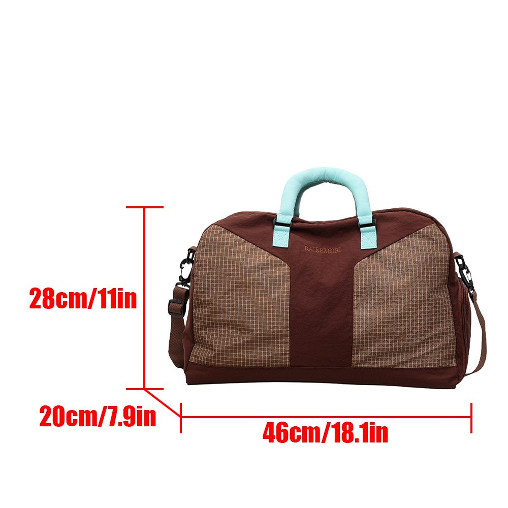 Large-Capacity Short-Distance Travel Bag, Carry-On Bag, Business Trip Hand Luggage, Sports and Fitness Bag, Travel Storage Bag