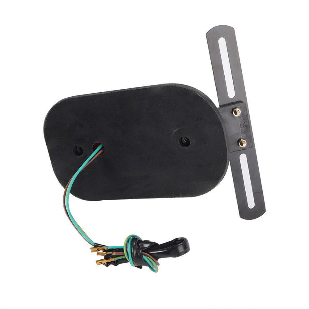 Para-lama traseiro de motocicleta com lâmpada de freio e luzes de placa Caveira Cruzada em Formato de Lápide Para Harley Chopper Bobber Personalizada