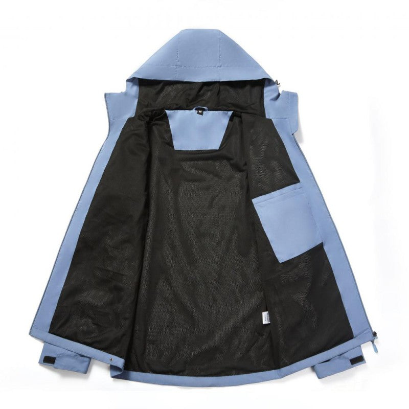 Casual jacket hooded jacket cardigan custom printable embroidered logo men's and women's outdoor windbreakers workwear