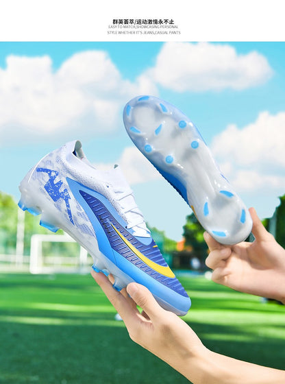 New Men Football Shoes High Quality Fast Soccer Shoes Society Cleats Professional Football Field Boots FG Sneaker Low Cut