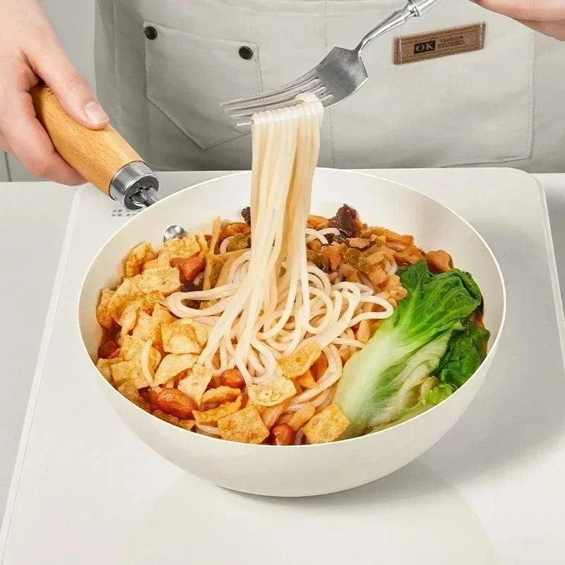 Ceramic Non-Stick Pan Frying Pan Wok Pan Home Steak Skillet Pancake Fried Induction Cooker Gas Stove Special Saucepan Nonstick