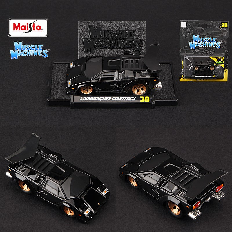 Conjunto de veículos Maisto 1:64 Ferrari Ford Chevrolet Shelby Buick Toyota Audi Nissan Muscle, série de modelos de carros em miniatura Die Cast