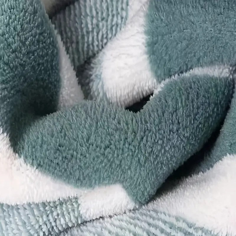 Conjunto de 4 Toalhas de Banho Listradas, Absorventes e de Secagem Rápida, Super Macias e Amigas da Pele Para o Banheiro de Casa