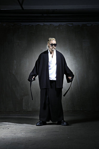 Spring Men's Frenulum Loose Coat Korea Tide Brand Plus Size Outwear New Fashion Casual Jackets Male Personality Clothes Hombre