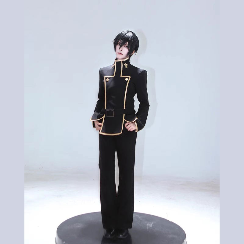Lelouch Lamperouge Cosplay Costume CODE GEASS Lelouch of The Rebellion Suit Handsome Uniform Halloween Carnival Fancy Outfits