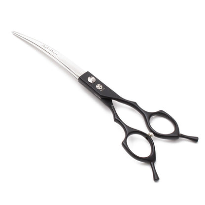 Purple Dragon 6.5" 7" Japão 440C Tesouras de Tosa para Cães Tesouras Retas Tesouras Desbastadoras Tesouras Curvas para Cima/Baixo Tesouras para Animais de Estimação Z4009