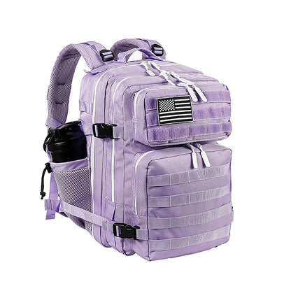 LHI Mochila Tática 45L/35L/25L para Homens e Mulheres, À Prova D'Água, Bolsa de Ginástica para Atletas, Mochila de Viagem para Caminhada ao Ar Livre com Porta-Garrafas