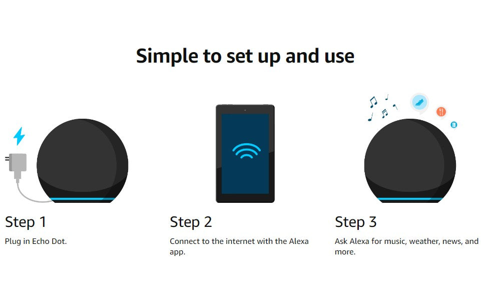 Mais Vendido Original Echo Pop Echo Dot Música e Controles de Casa Inteligentes com Alexa Todas as Cores