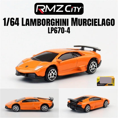 1/64 RMZ CiTY Miniatura de Carro de Brinquedo Diecast Modelo 3 polegadas Rodas Livres Coleção Adequado para Hot Wheels Presente para Crianças Meninos Criança