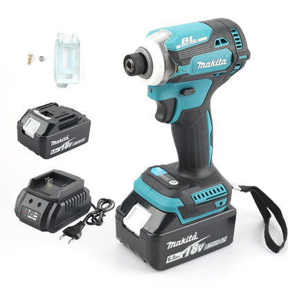 Parafusadeira de Impacto Makita DTD171 18V Brushless Chave de Fenda Recarregável Furadeiras Ferramentas Elétricas Sem Fio