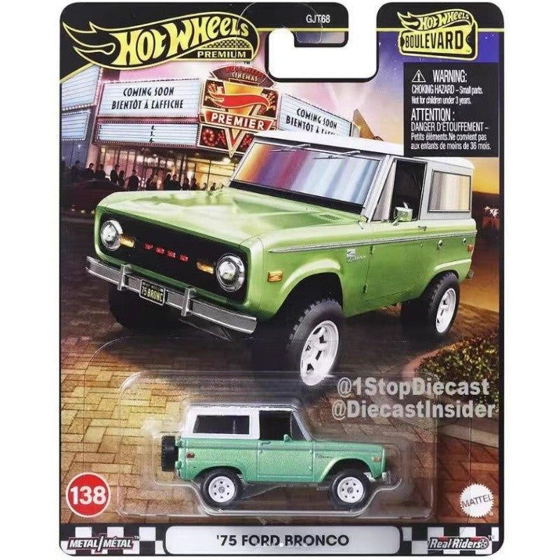 New Arrival Hot Wheels Premium Boulevard Series 1:64 Die-Cast Ford Gt Lamborghini Temerario Nissan Car Model Collect For Boys