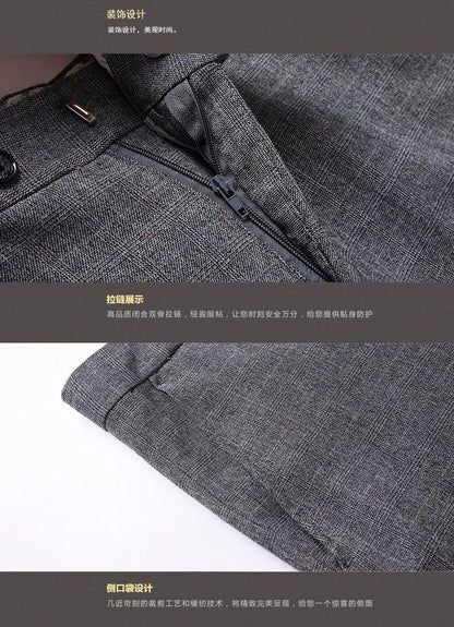 Traje De Hombre Elegante (Blazer+Vest+Pants) Men's Fashion Business Casual Slim Fit Wedding Business Suit Elegant Man Suit 6XL