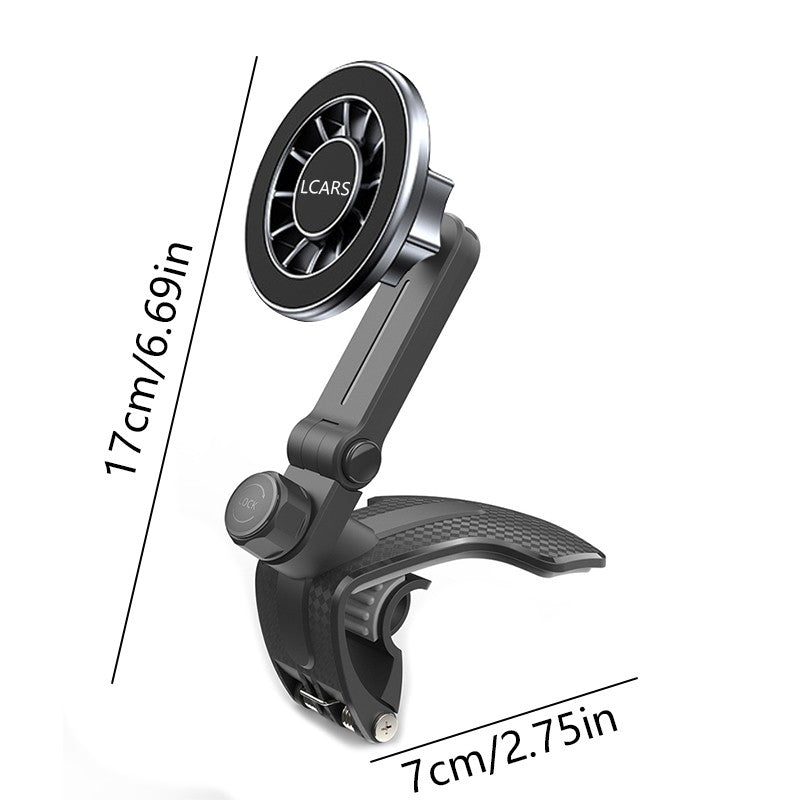 Multi Angle Adjustable Car Mount Holder for Phone Cool Dashboard Clip Universal Rotation Mobile Navigation Stand Car Accessories