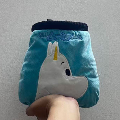 Cute Adult Rock Climbing Magnesium Powder Bag Rock Climbing Chalk Bag  Archery Scattering Bag