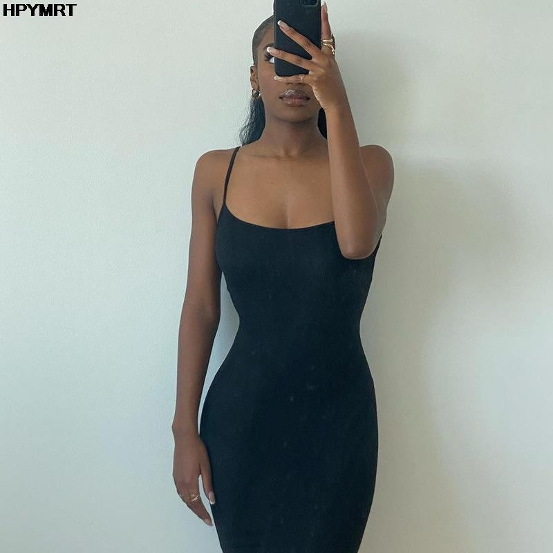 Satin Slip Sleeveless Backless Slim Sexy Maxi Dress 2022 Spring Women Party Y2K