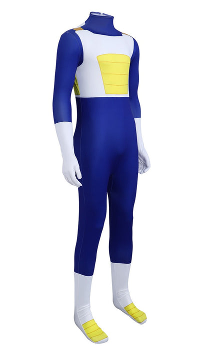 Halloween Vegeta Cos Jumpsuit Game Character Cosplay Bodysuit Halloween Party Costume Adult Fancy Dress Outfit Cosplay Uniform