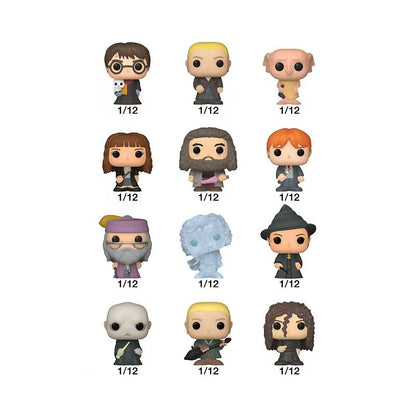 Funko Bitty Pop Harry Potter Series Caixa Surpresa Hagrid Hermione 4 Pack Mini Figura de Vinil Colecionável Edição Limitada Modelo Brinquedo Presente