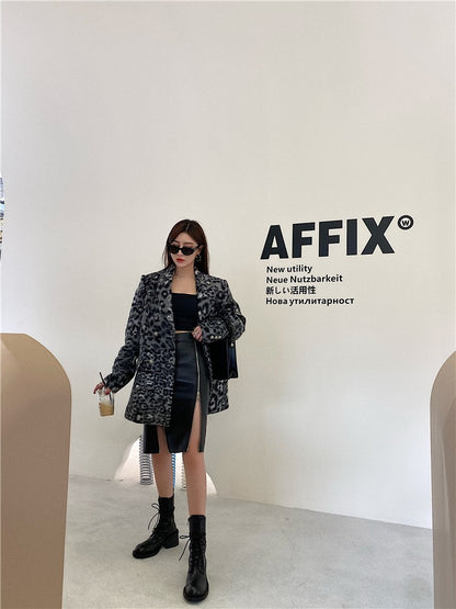 Lautaro Autumn Soft Black Pu Leather Midi Skirt Women with Double Slit Zipper High Waist Korean Style Fashion 2021 Streetwear