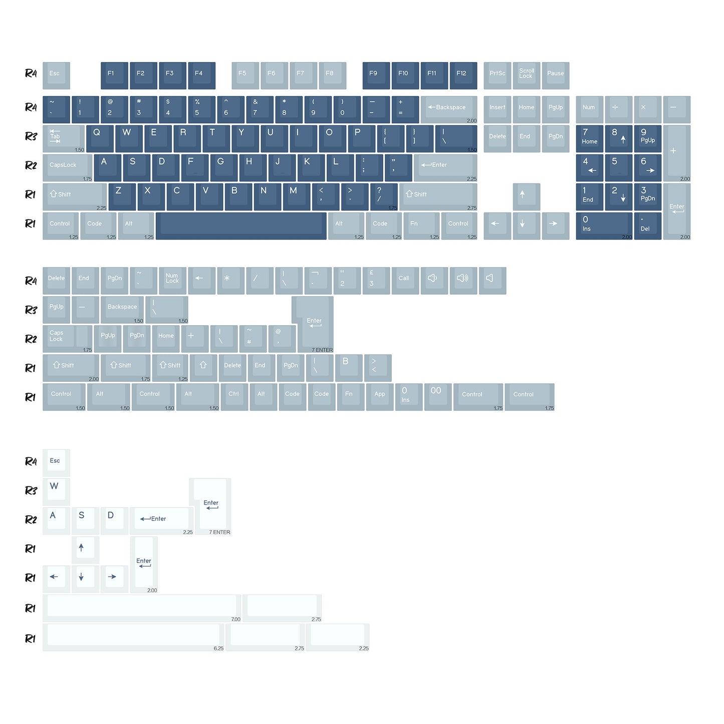 KBDiy GMK Jamon Keycap Red Retro PBT ISO Double Shot Cherry Profile Keycaps For MX Switches 60 Mechanical Keyboard Gamer Key Cap