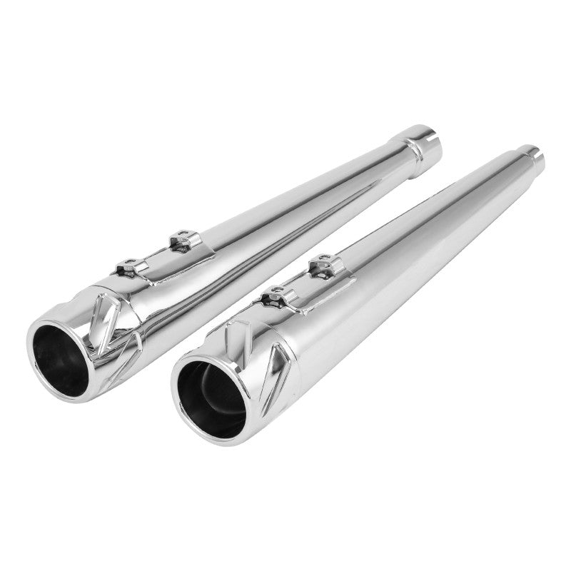 Motorcycle Megaphone Tappered Slip On Exhaust Pipes For Harley Touring Road King Road Glide 2017-2023