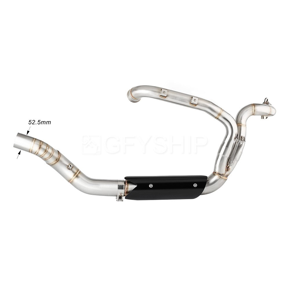 For Harley Pan America 2020-2024 Pan America 1250 / S For Original Muffler Escape Motorcycle Exhaust Header Link Pipe Slip-on