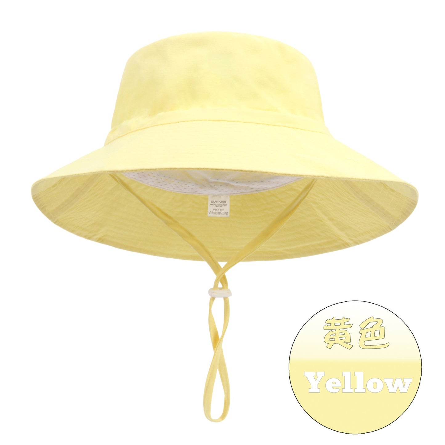 Summer big brim sun hat for child soft breathable basin cap for boys and girls outdoor bucket hat hat Fishing/Beach/Summer UV
