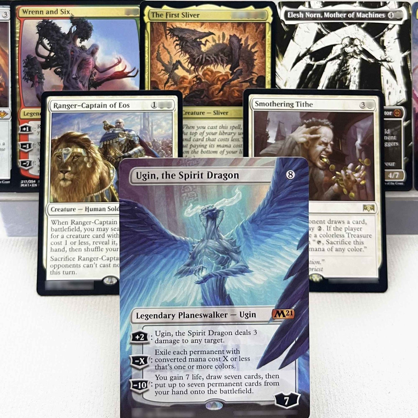 AFR C19 CC1 WOT DMR DMU ONEHOLO12-002 cartas mágicas tiamat Tcg proxy Extorsionista do Cais Tutor Mundano Coleta Sufocante