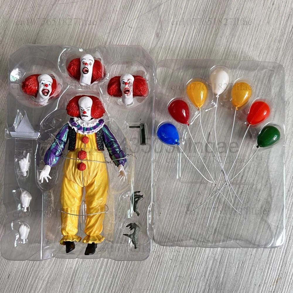 NECA Joker Stephen King Clown Pennywise Action Figure Toys For Halloween Decoration Gift