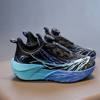 Autumn Sport Shoes For Children Mesh Breathable Teenager Kid's Sneakers Soft-soled Lightweight Boy's Girl's Running Shoes