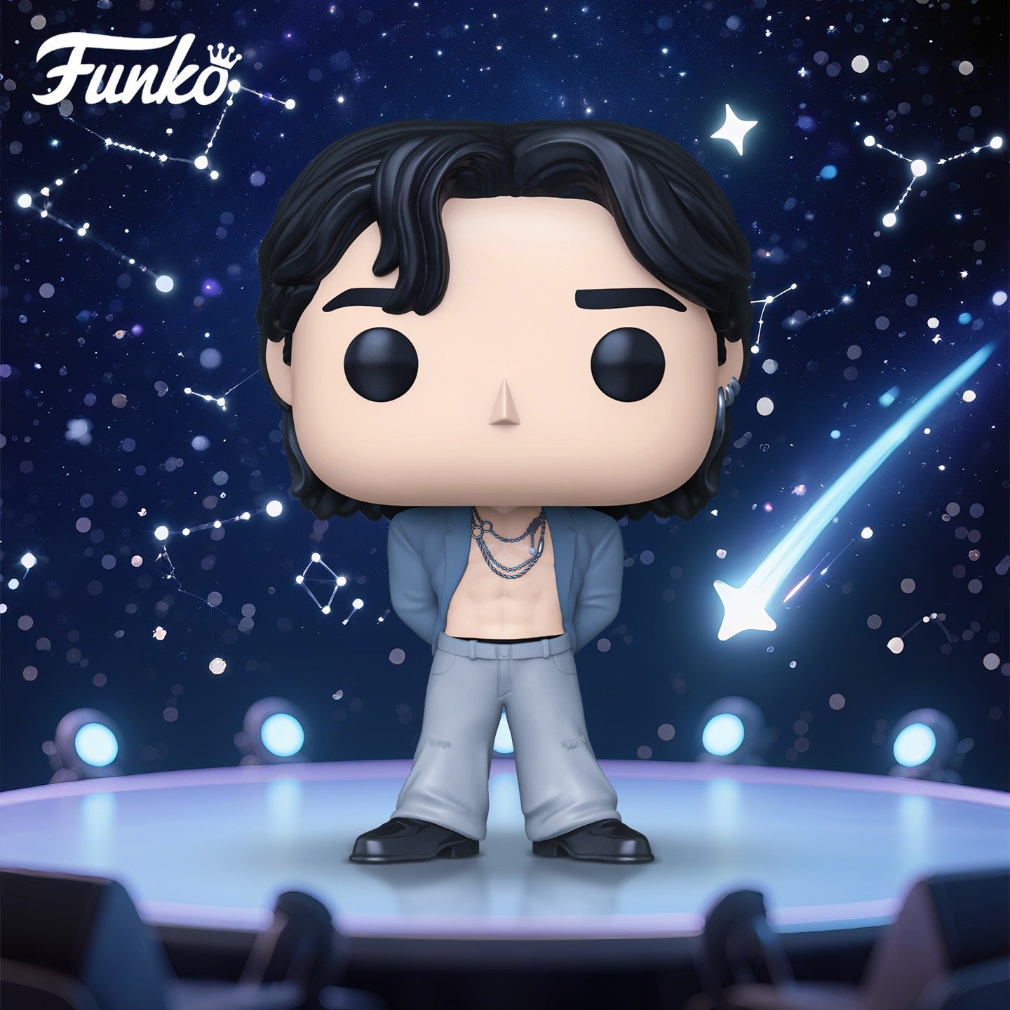BTS Bangtan Boys Boneco Jung Kook Jimin V Jin Funko Pop Boneco de Vinil Figura de Mesa de Boneca na Moda Brinquedos de Modelo Colecionáveis Presente de Fã