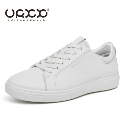 Men Sneakers Casual Shoes Men Flats Zapatillas Hombre Lightweight Genuine leather Breathable Shoes Men Black Sports Board Shoes