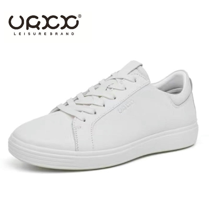 Men Sneakers Casual Shoes Men Flats Zapatillas Hombre Lightweight Genuine leather Breathable Shoes Men Black Sports Board Shoes