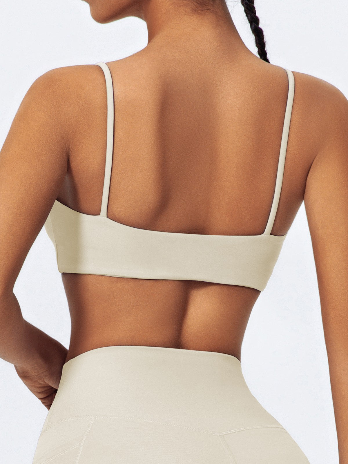 Ctenkevet Sling Yoga Bra Women Gym Workout Push Up Brassiere Female Outdoors Sports Underwear Women Fitness Shockproof Crop Top