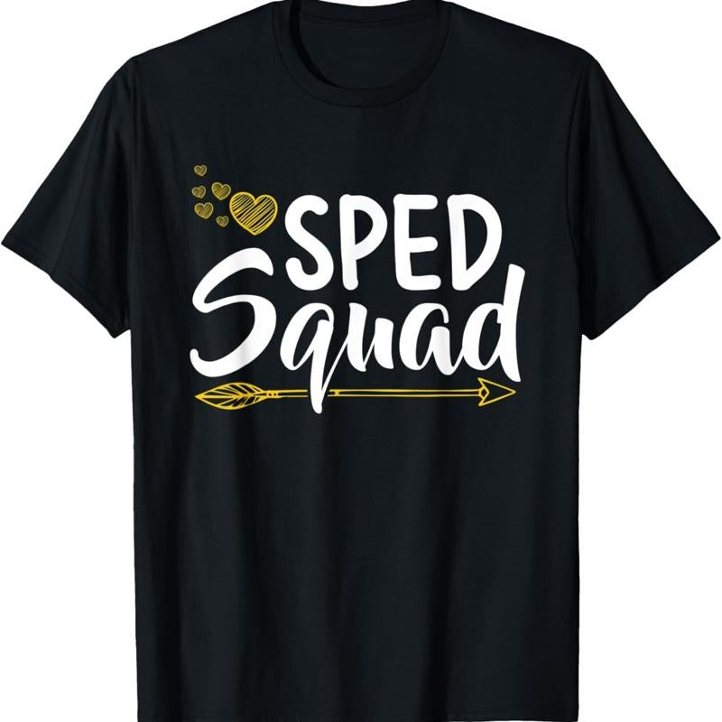 Sped Squad For Special Education Teachers T Shirt